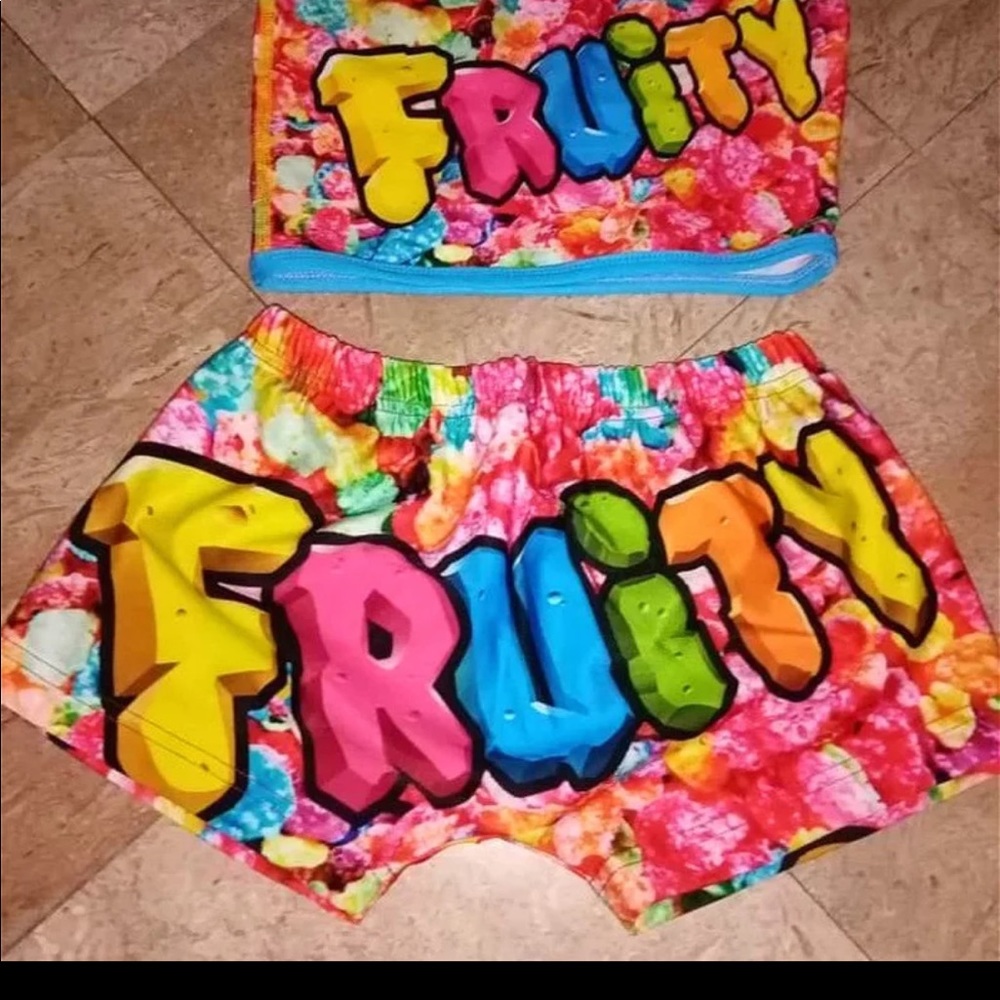 Two piece colorful set